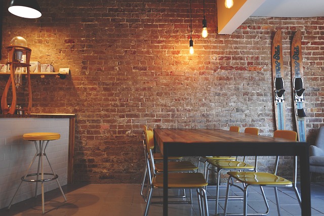 intérieur du restaurant la fourchette