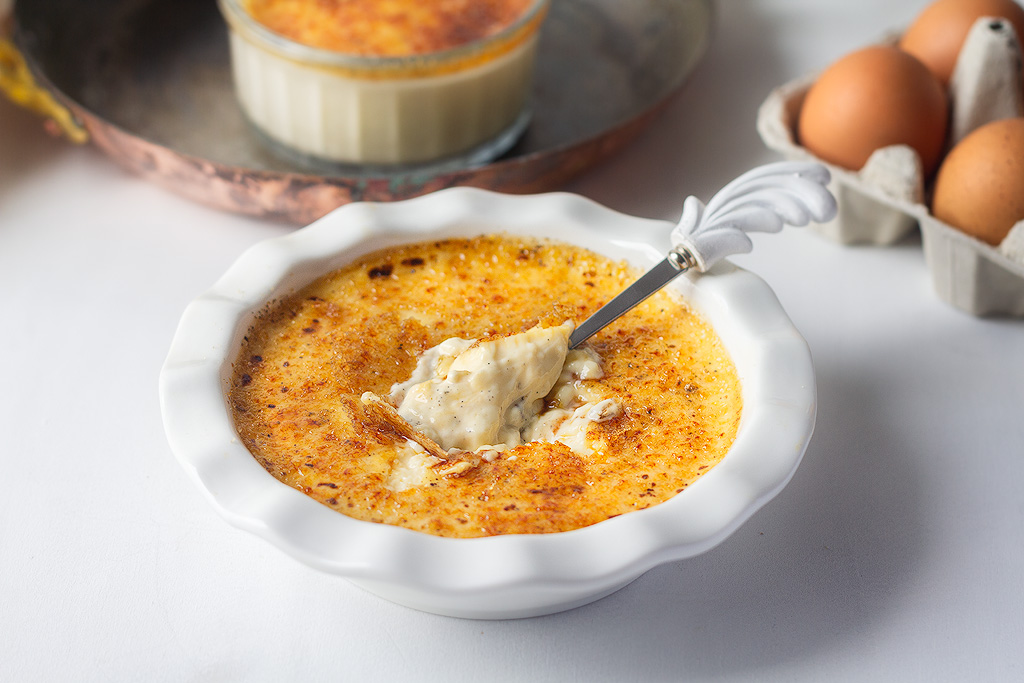 Dessert - crème brulée vanille